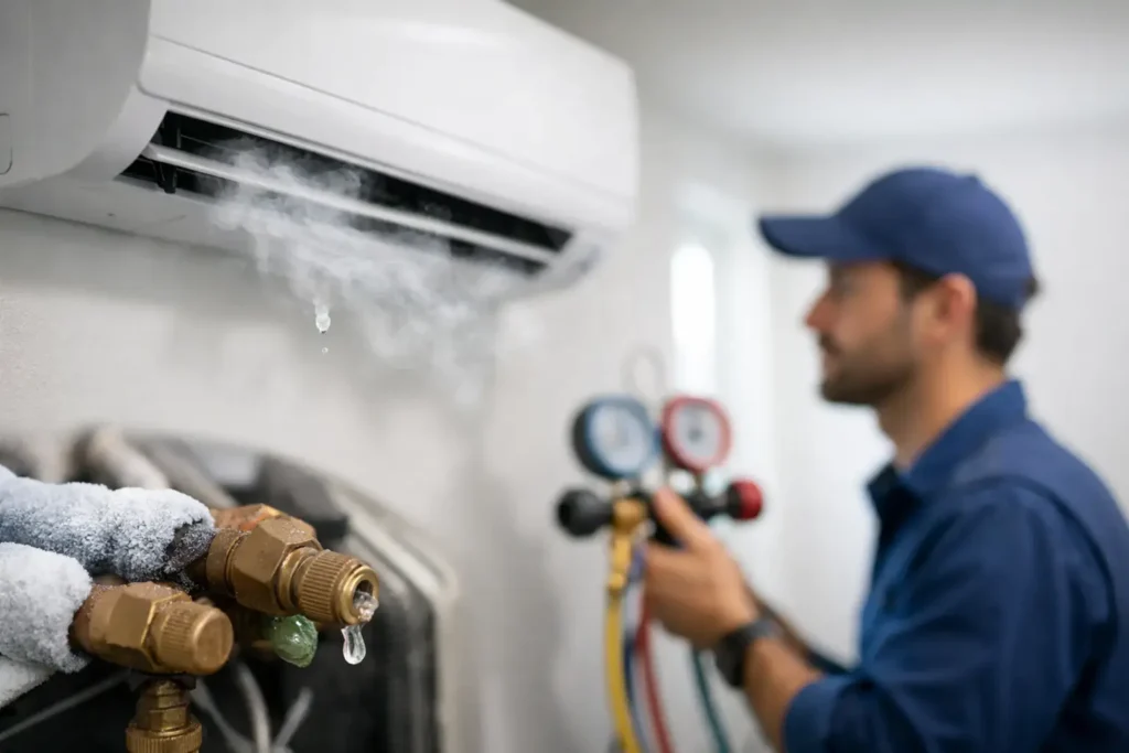 7 Signs of Aircond Gas Leak to Watch