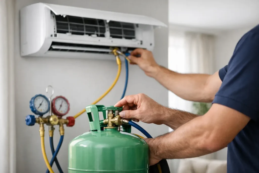 When to Refill Aircond Gas at Home